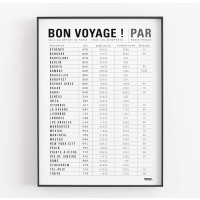 Affiche Bon Voyage
